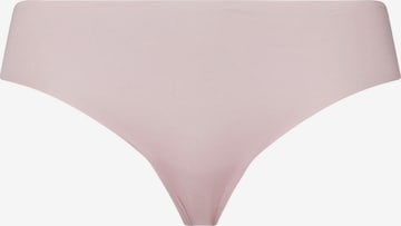 Hanro Slip ' Invisible Cotton ' in Roze: voorkant