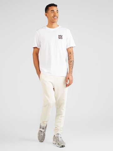 HUGO T-shirt 'Dimento' i vit