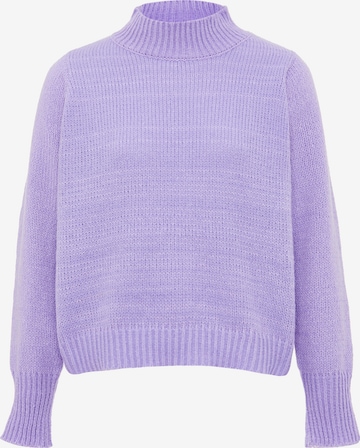 Sidona Sweater in Purple: front