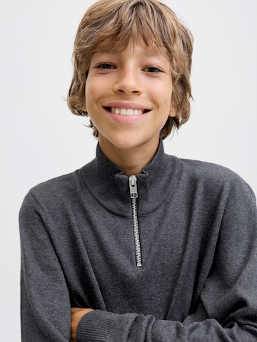 Jack & Jones Junior Sweater 'JJEEmil' in Grey