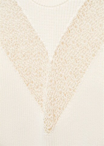 Pull-over 'Rainbow' MANGO en beige
