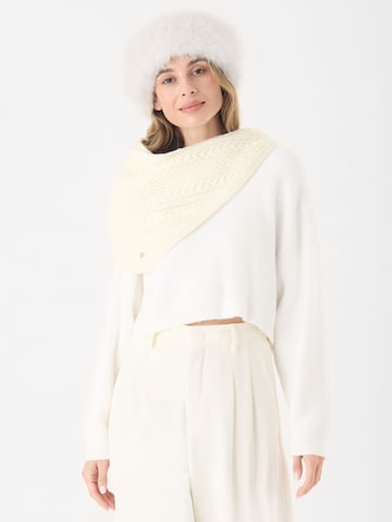 Bonnet CODELLO en blanc : devant