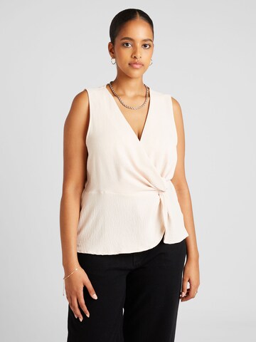 ABOUT YOU Curvy Blouse 'Elisabeth' in White: front