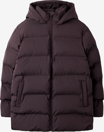 LMTD Winterjas in Bruin: voorkant