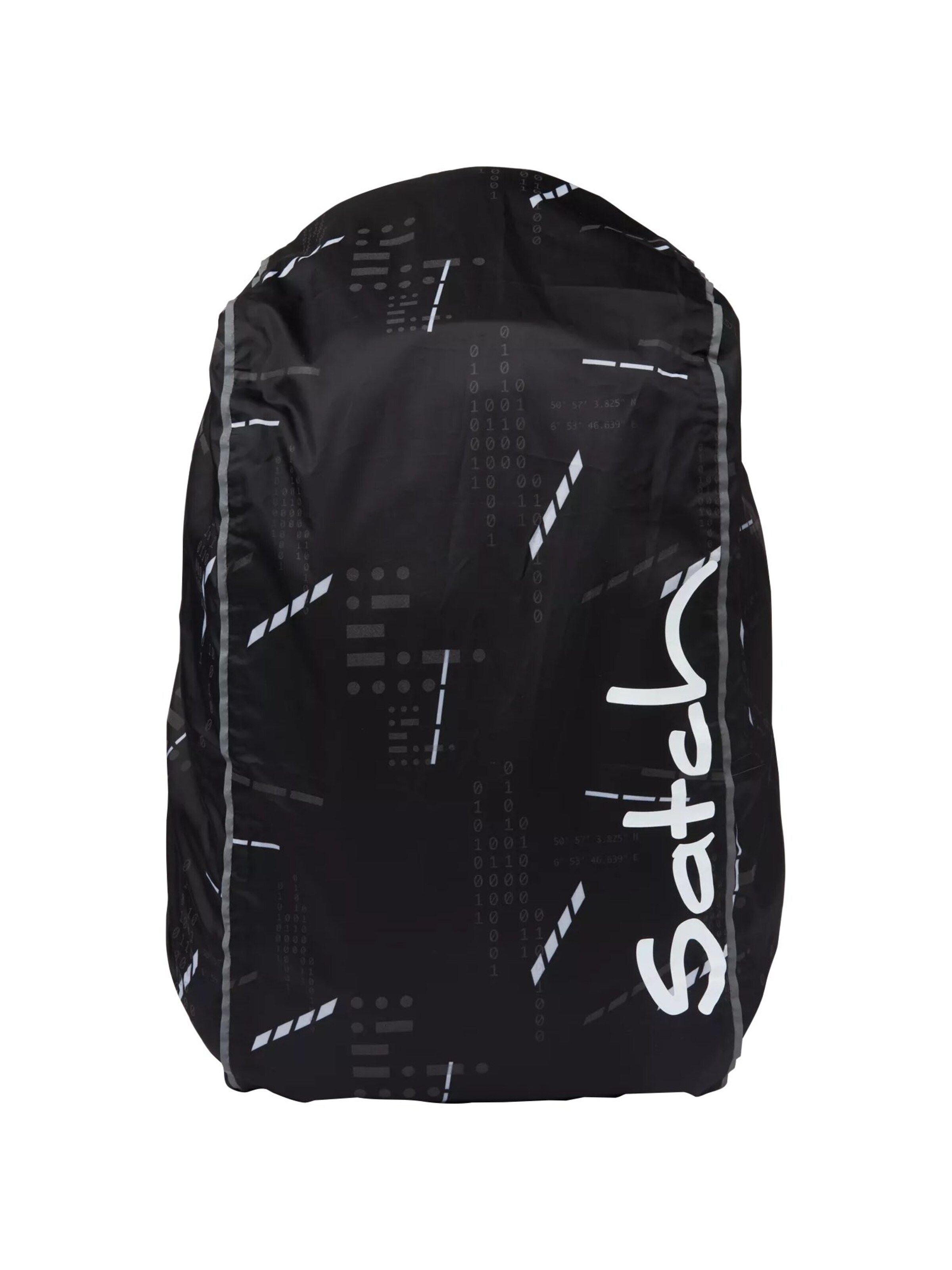 Satch Backpack 'Regenschutz Regenschutz' in Grey: front
