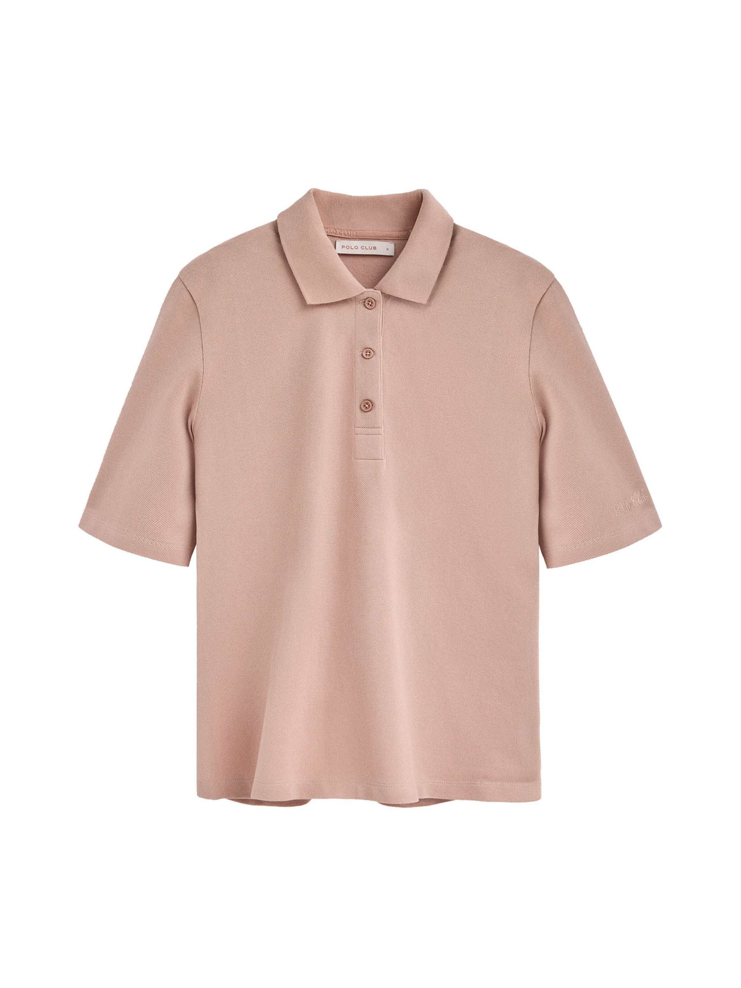 Polo Club Poloshirt in rosé, Produktansicht