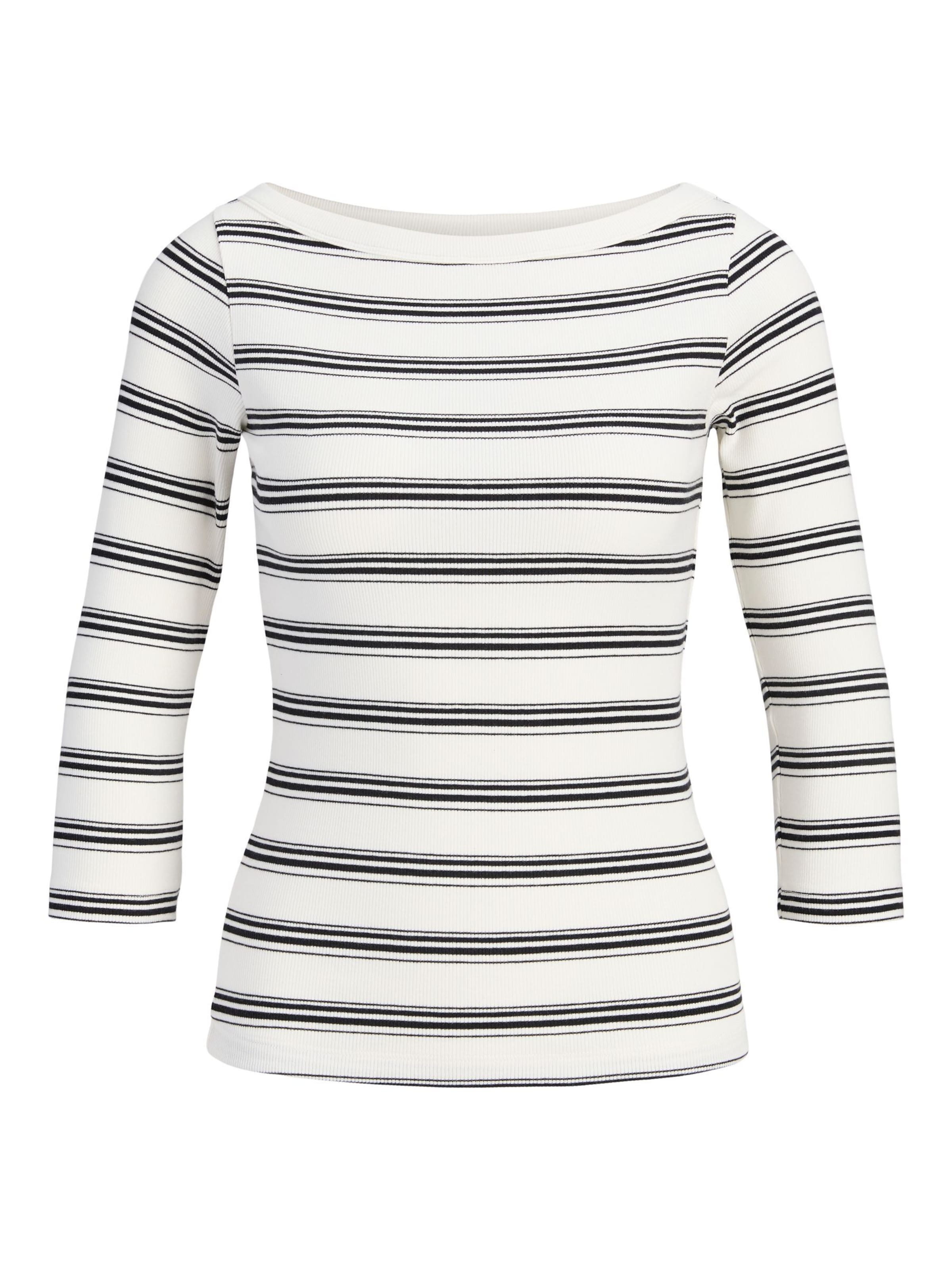 JJXX Shirts 'JXFIFI' i S i sort / naturhvid, Produktvisning
