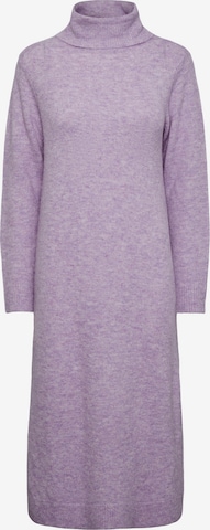 PIECES Knitted dress 'JULIANA' in Purple: front