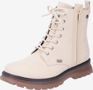 Rieker Schnürstiefelette in Beige: predná strana