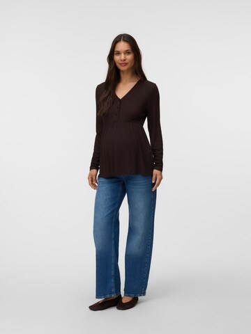 MAMALICIOUS Shirt in Bruin