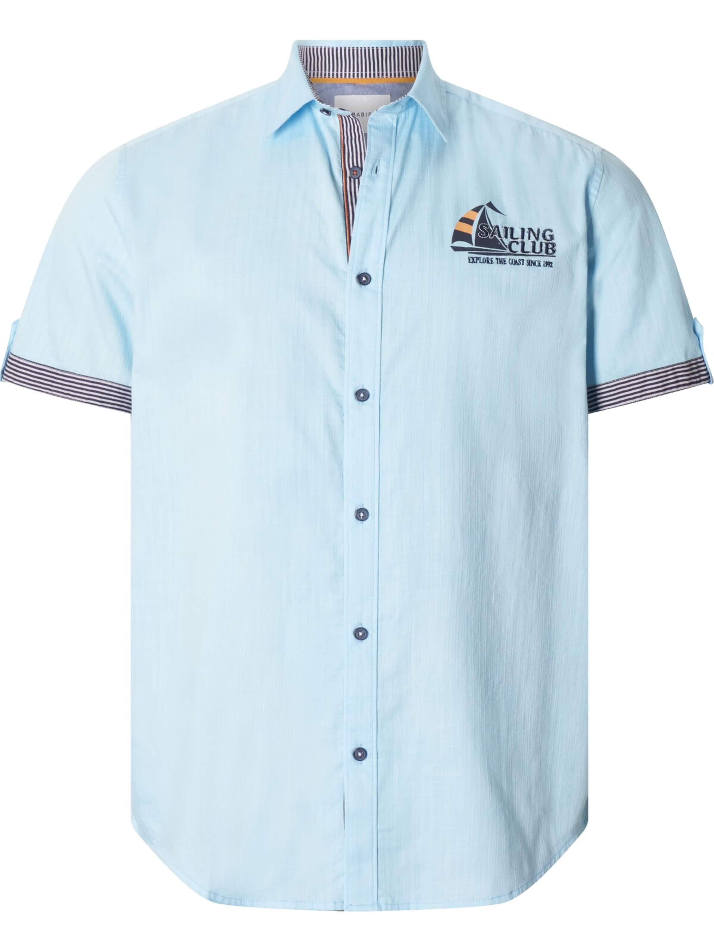 BABISTA Regular fit Button Up Shirt 'Carvili' in Blue: front