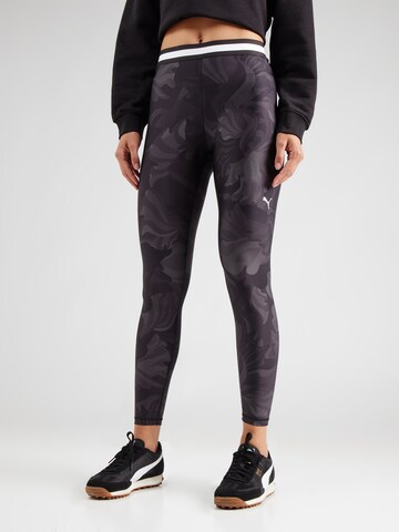 PUMA Skinny Sporthose in Schwarz: Vorderseite