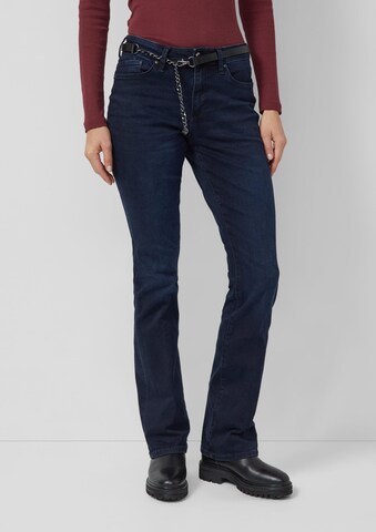 Bootcut Jean 'Beverly' s.Oliver en bleu