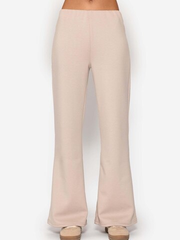 SASSYCLASSY Regular Byxa i beige