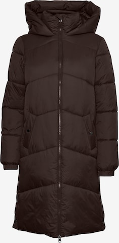 VERO MODA Winter Coat 'UPPSALA' in Brown: front