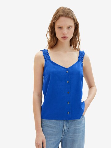 TOM TAILOR DENIM - Blusa en azul