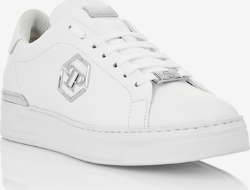 Philipp Plein Sneaker 'Hexagon' in Weiß: Vorderseite