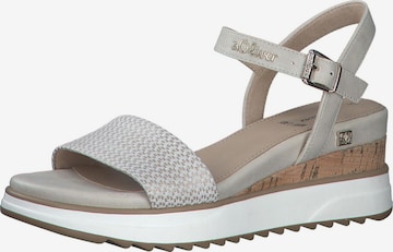 s.Oliver Sandals in Grey: front