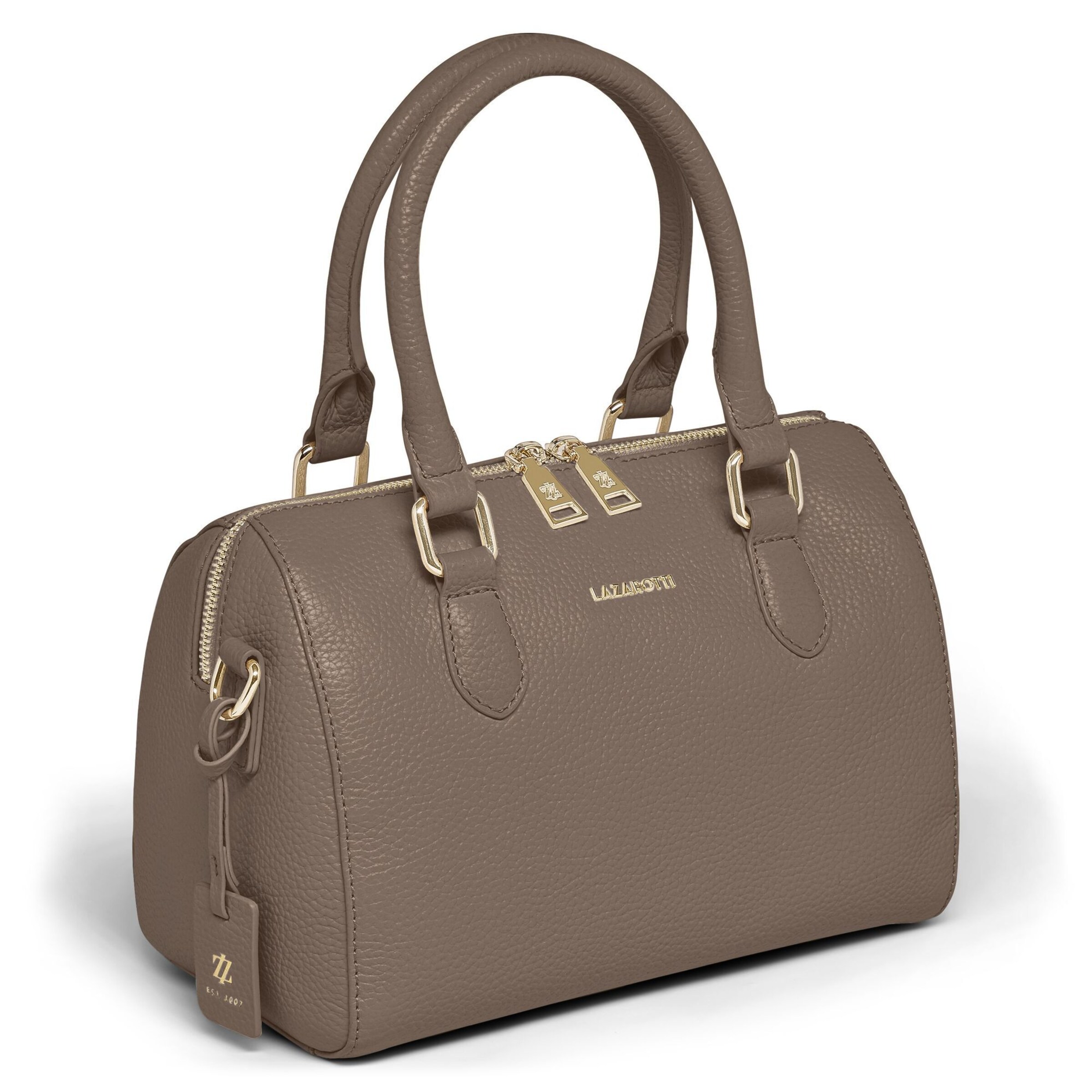 Borsa a mano 'Bologna' di Lazarotti in marrone