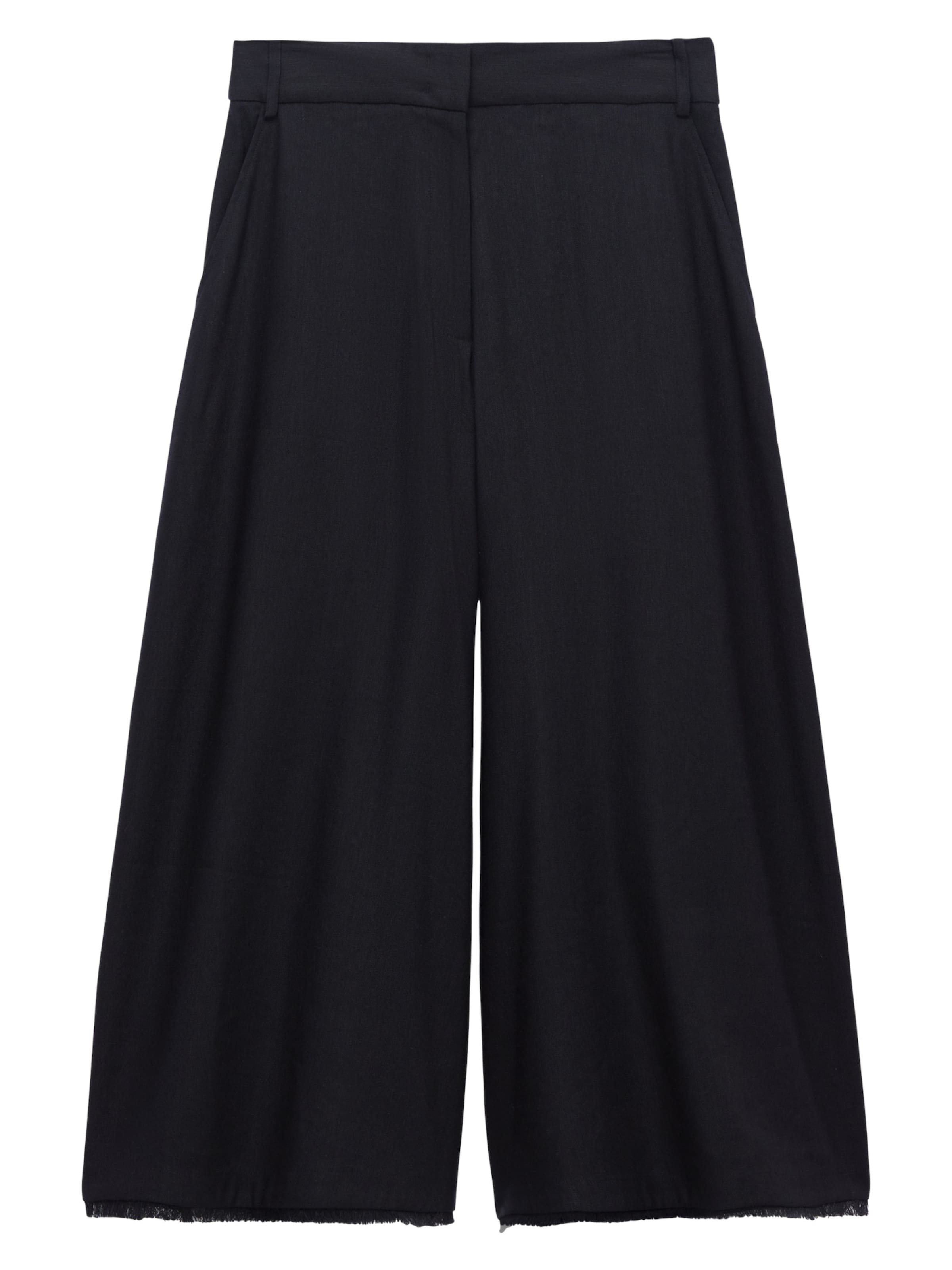 Adolfo Dominguez Regular Панталон в черно: отпред