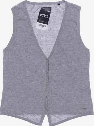 Marc O'Polo Vest in S in Grey: front