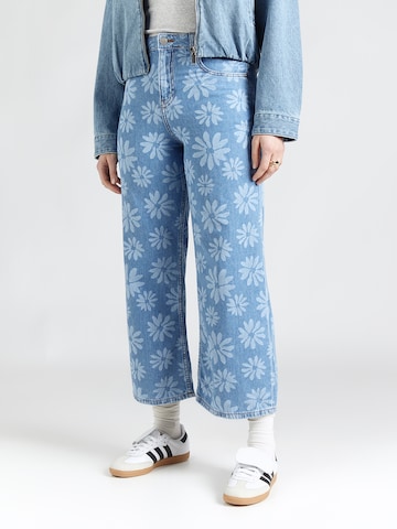 ROXY Wide leg Jeans 'BOOGIE NIGHT' i blå: framsida