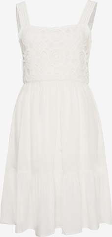 Orsay Summer Dress in White: front