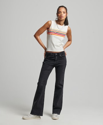 Superdry Flared Jeans in Zwart