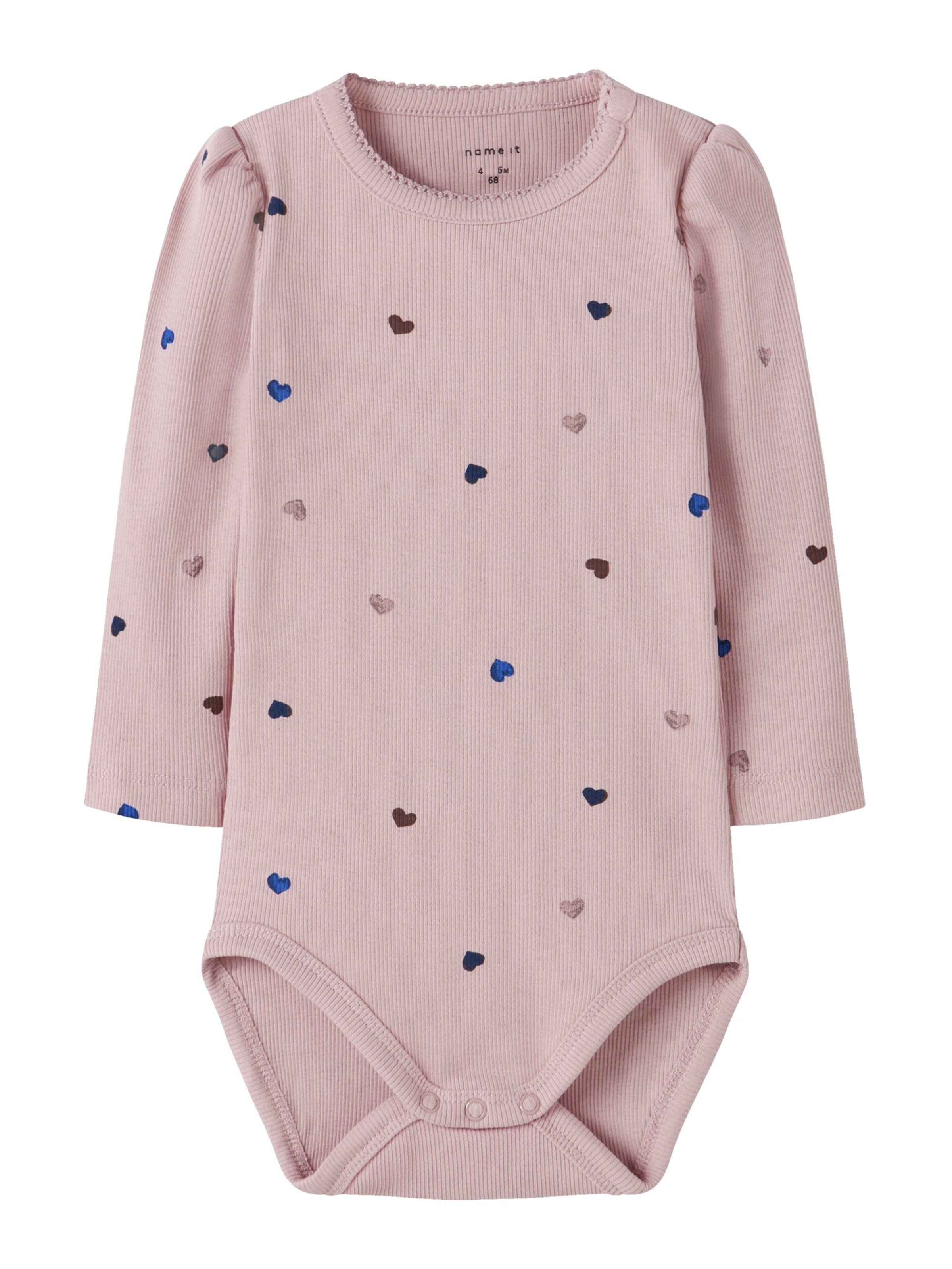 NAME IT - Macacão/Body 'NBFNUTTI' em roxo: frente
