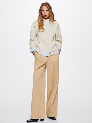 MANGO Pullover 'SARDANA' i beige