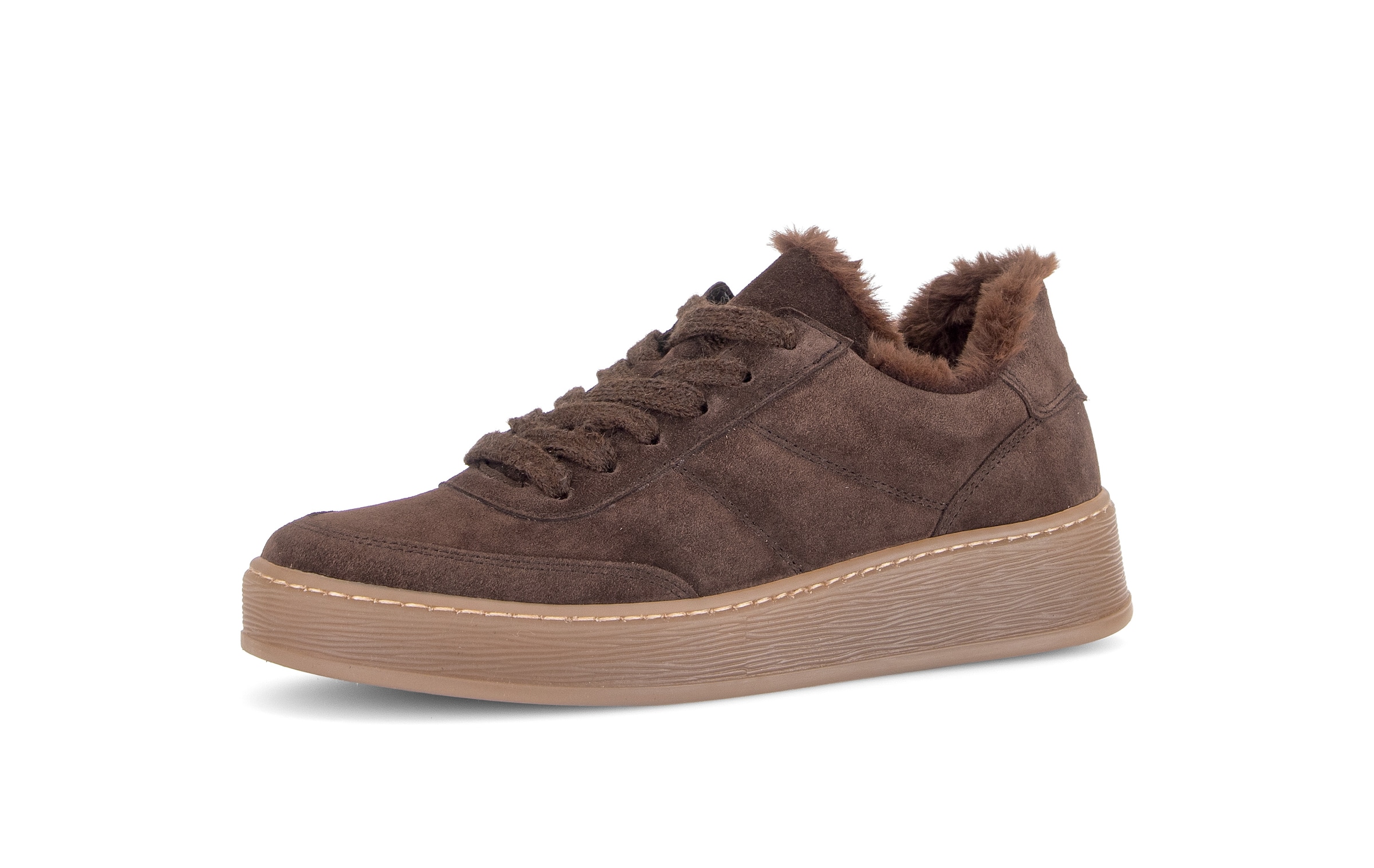 Sneaker bassa di GABOR in marrone: frontale