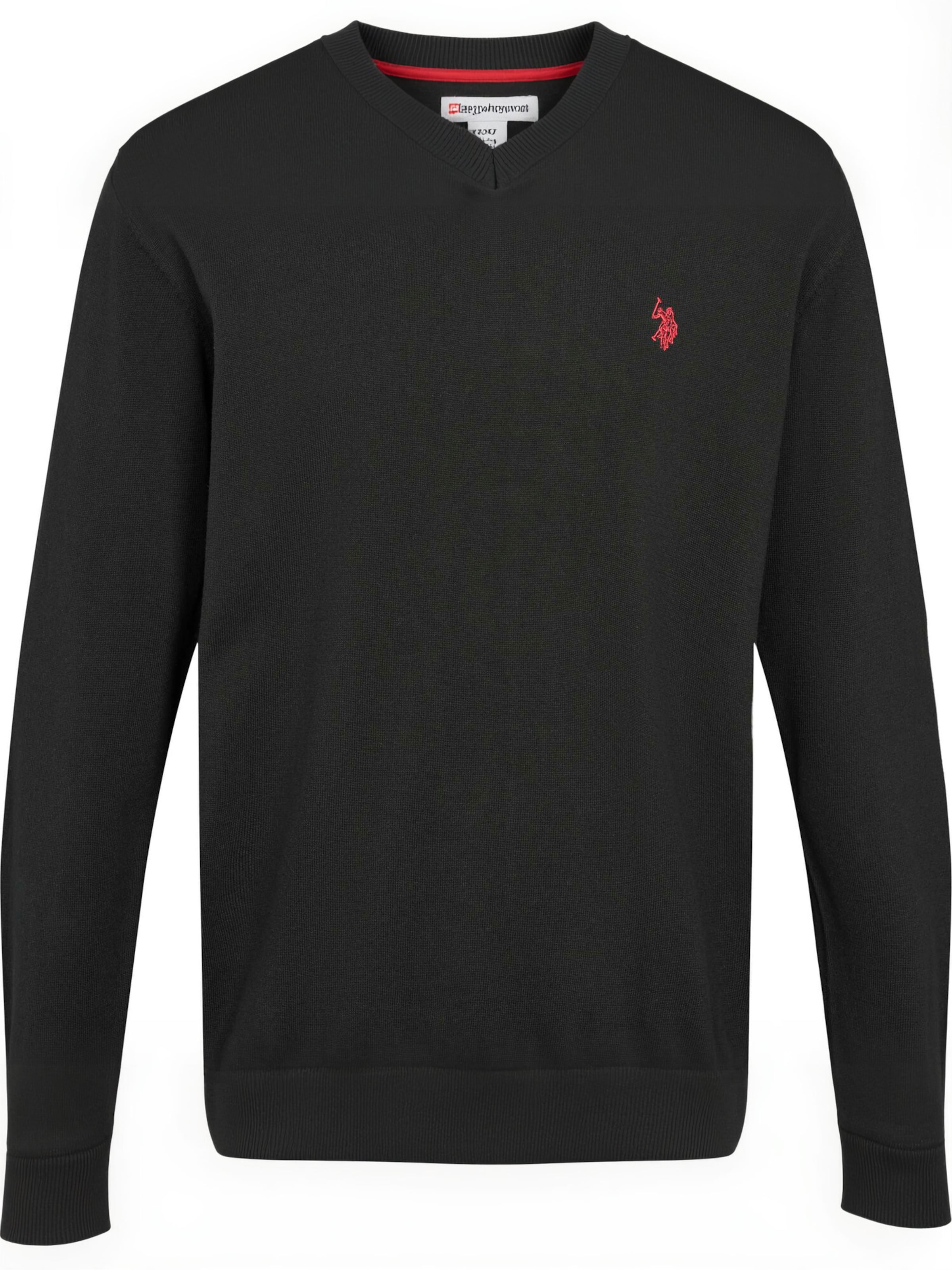 U.S. POLO ASSN. Pulóver ' UMCosmo ' - fekete: elől