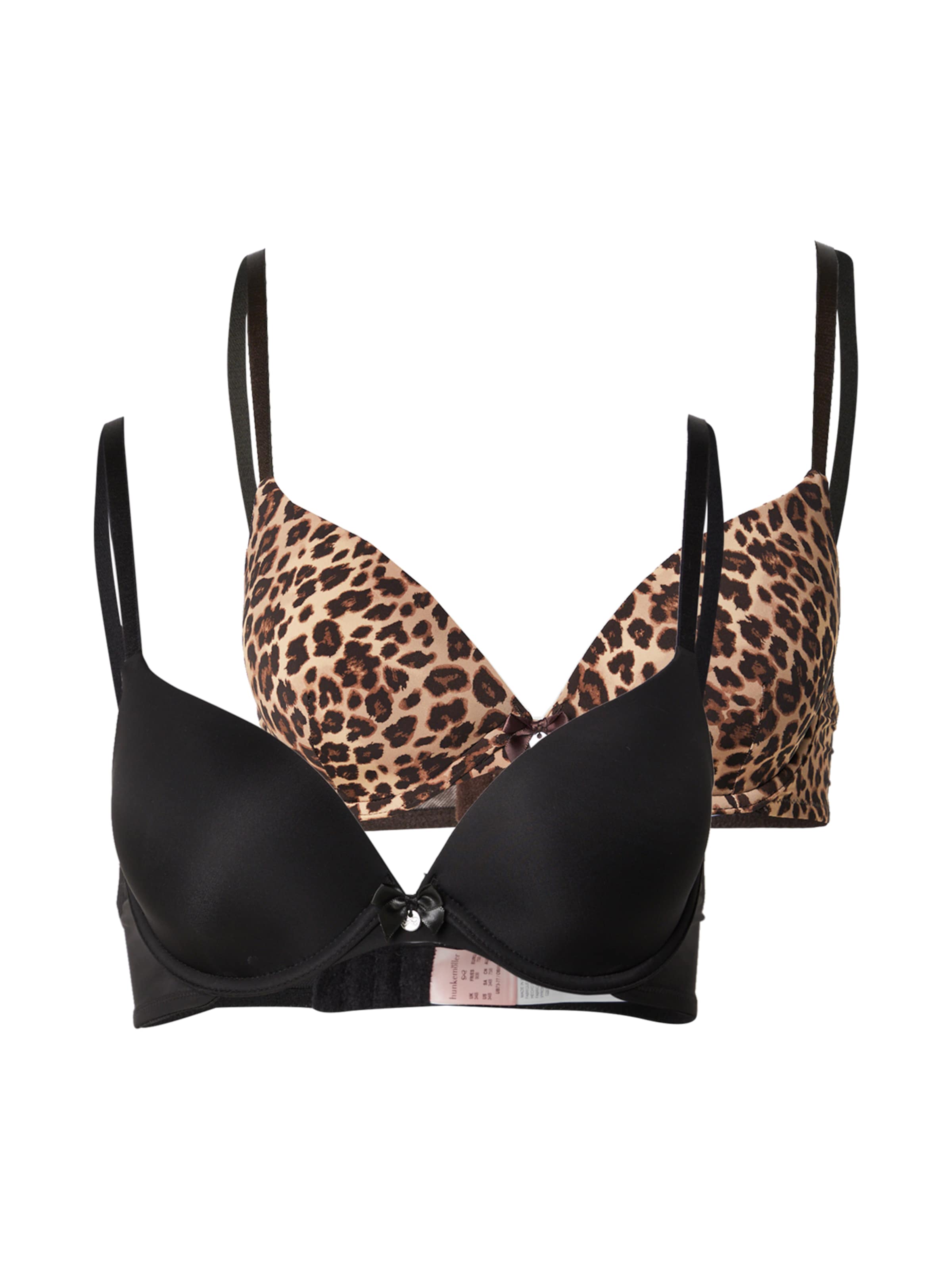 Hunkemöller Push-up Bra in Brown: front