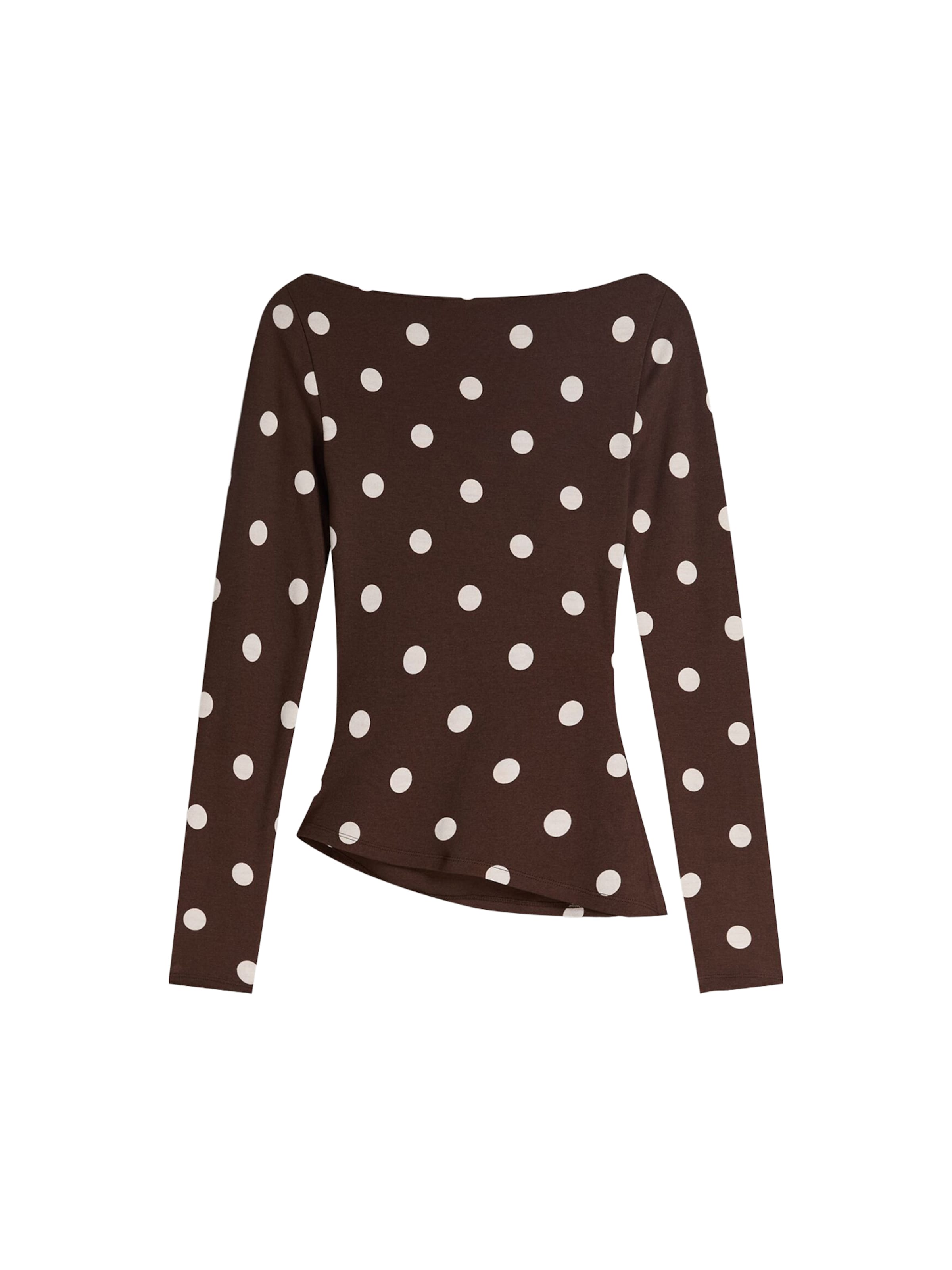 Maglietta di Bershka in marrone: frontale