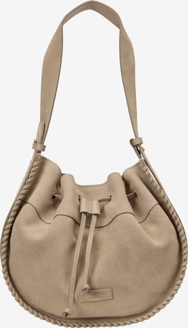 Sac bandoulière Marc O'Polo en beige : devant
