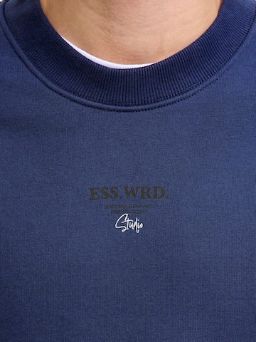 Sweat-shirt JACK & JONES en bleu