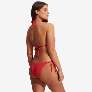 Seafolly Triangle Bikini 'Sea Dive' in Red