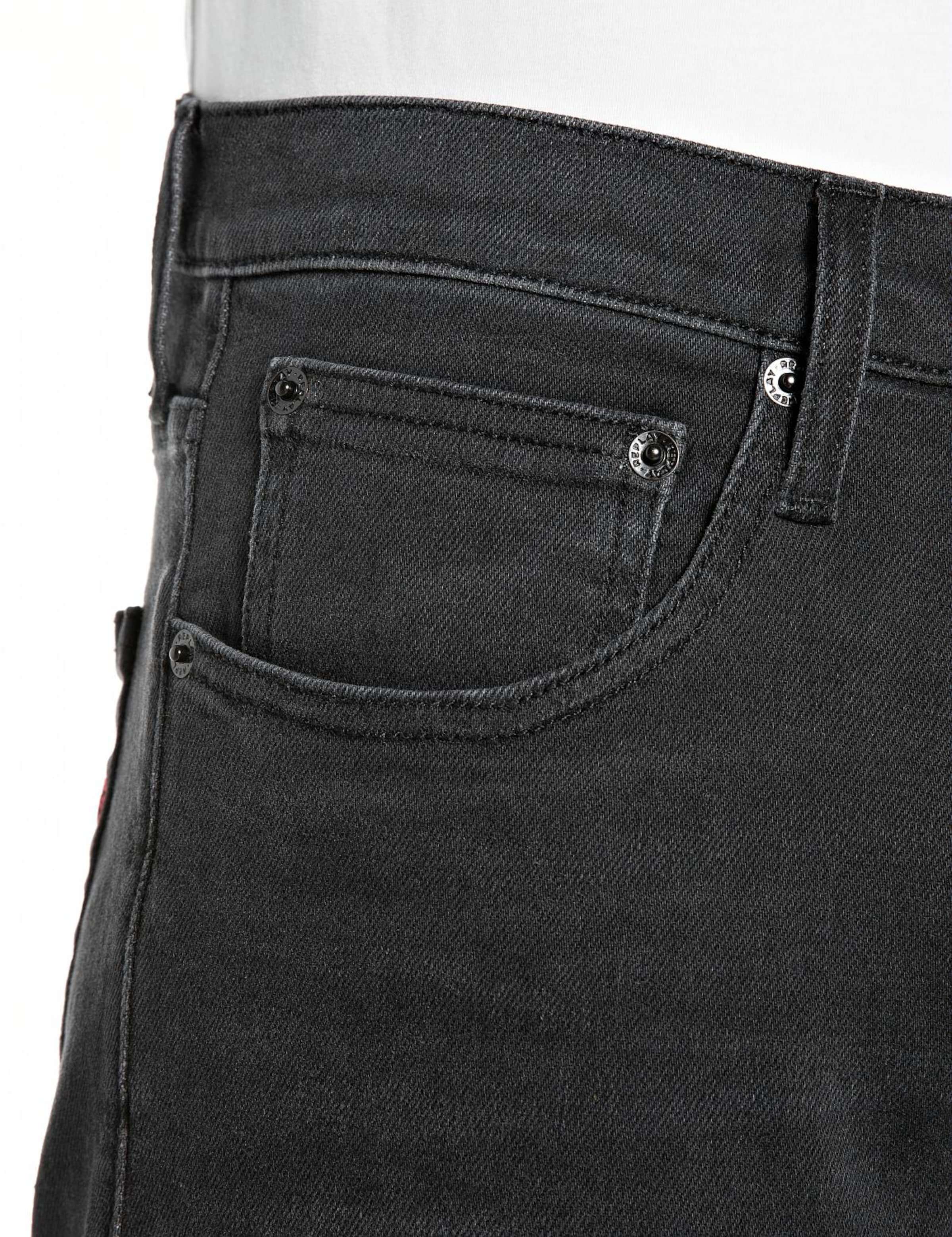 REPLAY Regular Jeans in Black