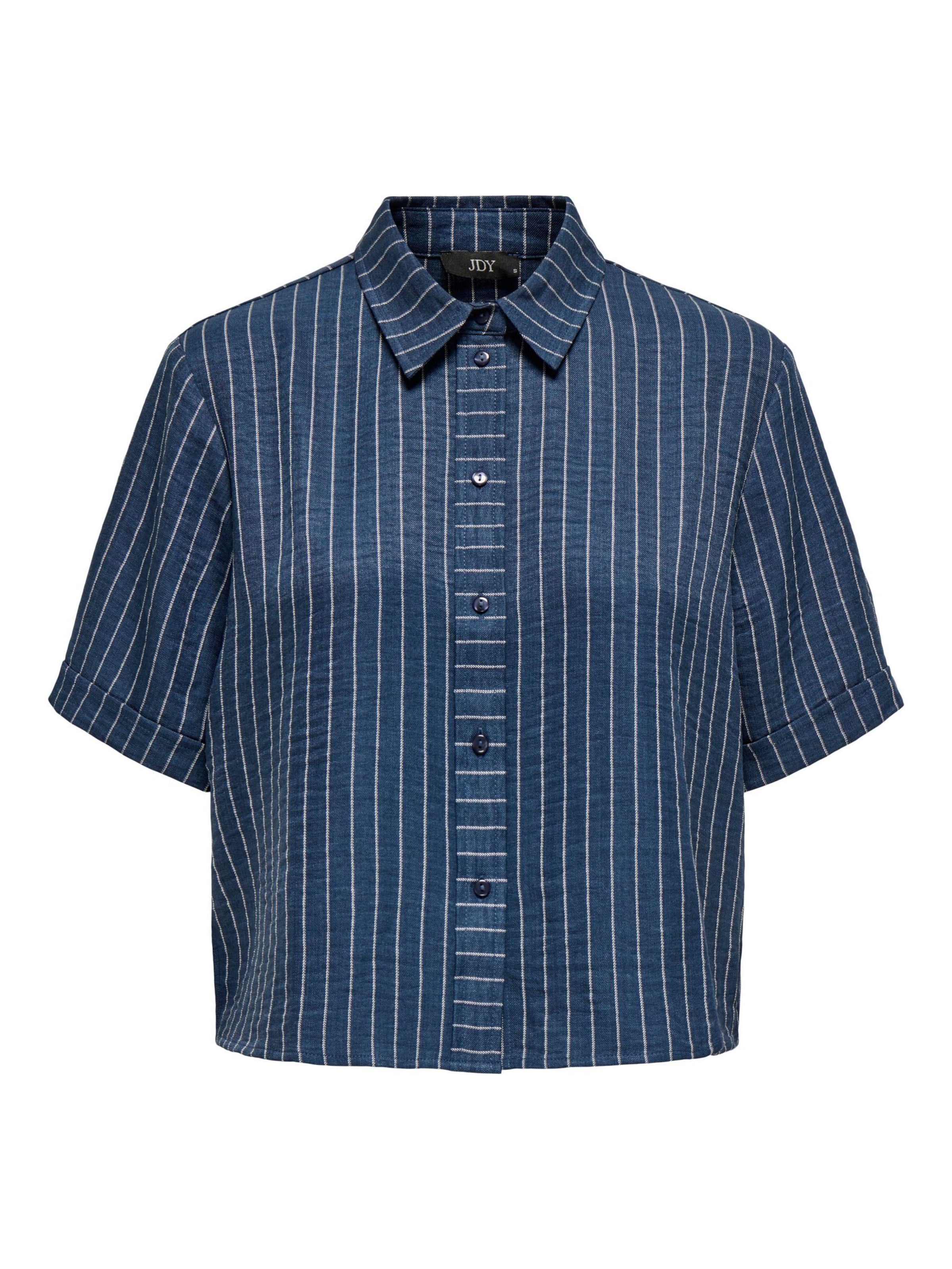 JDY Blouse 'JDYPower' in Blauw: voorkant