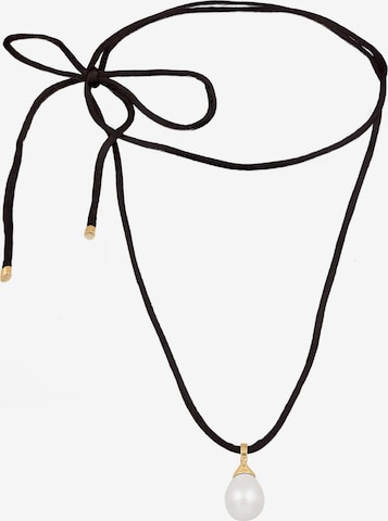 ELLI Necklace in Black: front