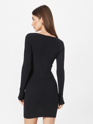 Abercrombie & Fitch Knitted dress in Black