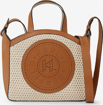 smėlio Karl Lagerfeld Rankinė: priekis