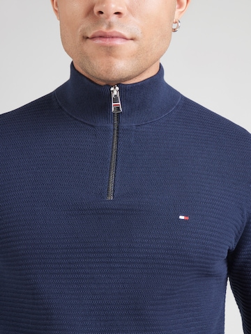 TOMMY HILFIGER Pullover in Blau