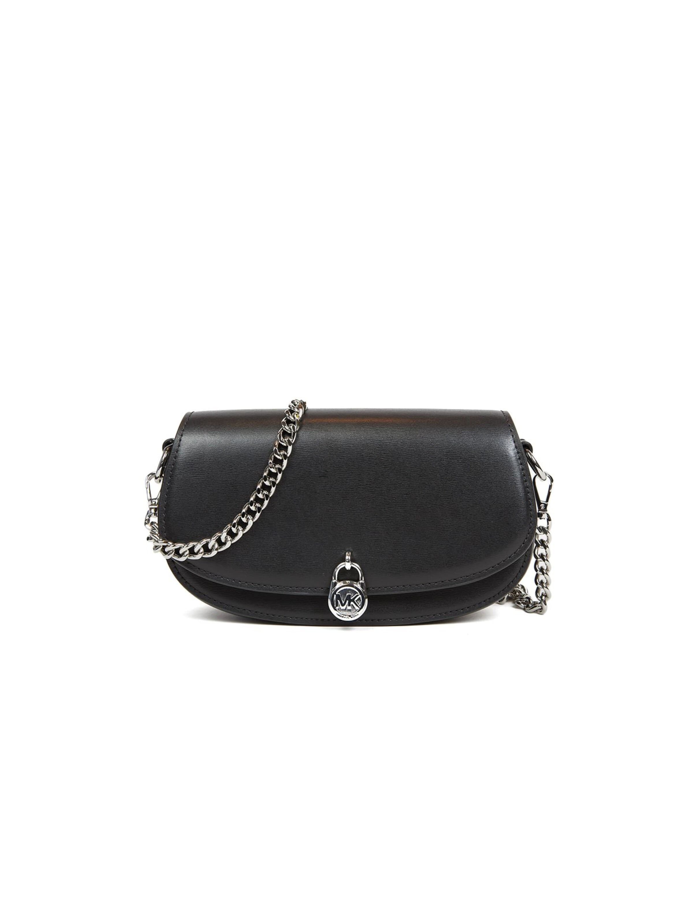 Borsa a mano 'Mila Small Convertible Crossbody Bag' di Michael Kors in nero: frontale