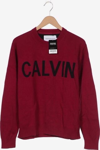 Calvin Klein Jeans Pullover M in Rot: predná strana