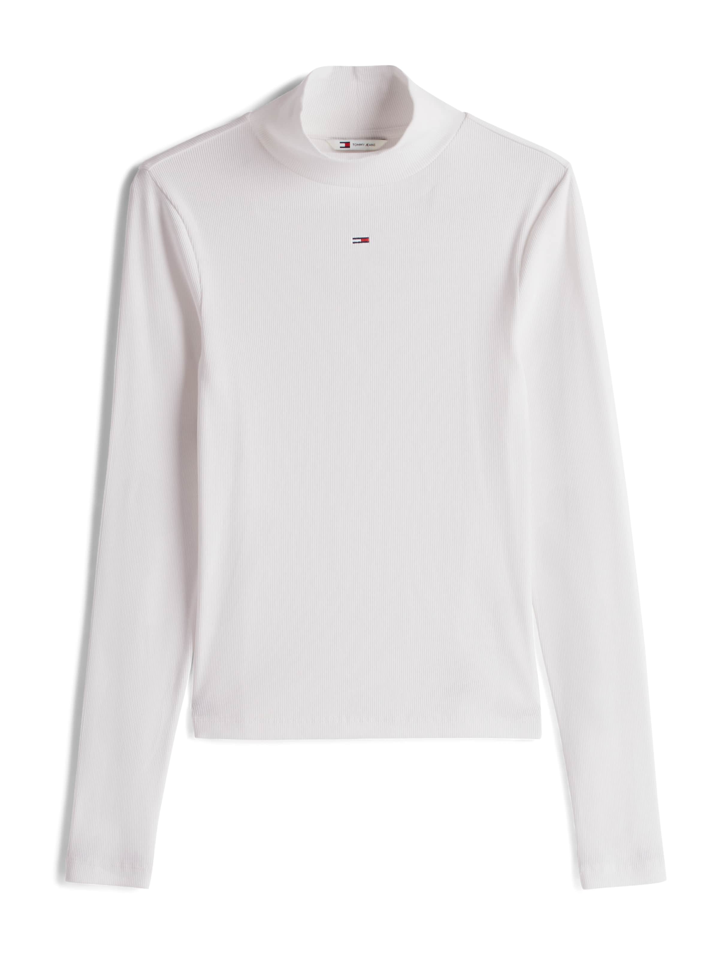 Tommy Jeans Μπλουζάκι 'Essential' σε λευκό: μπροστά