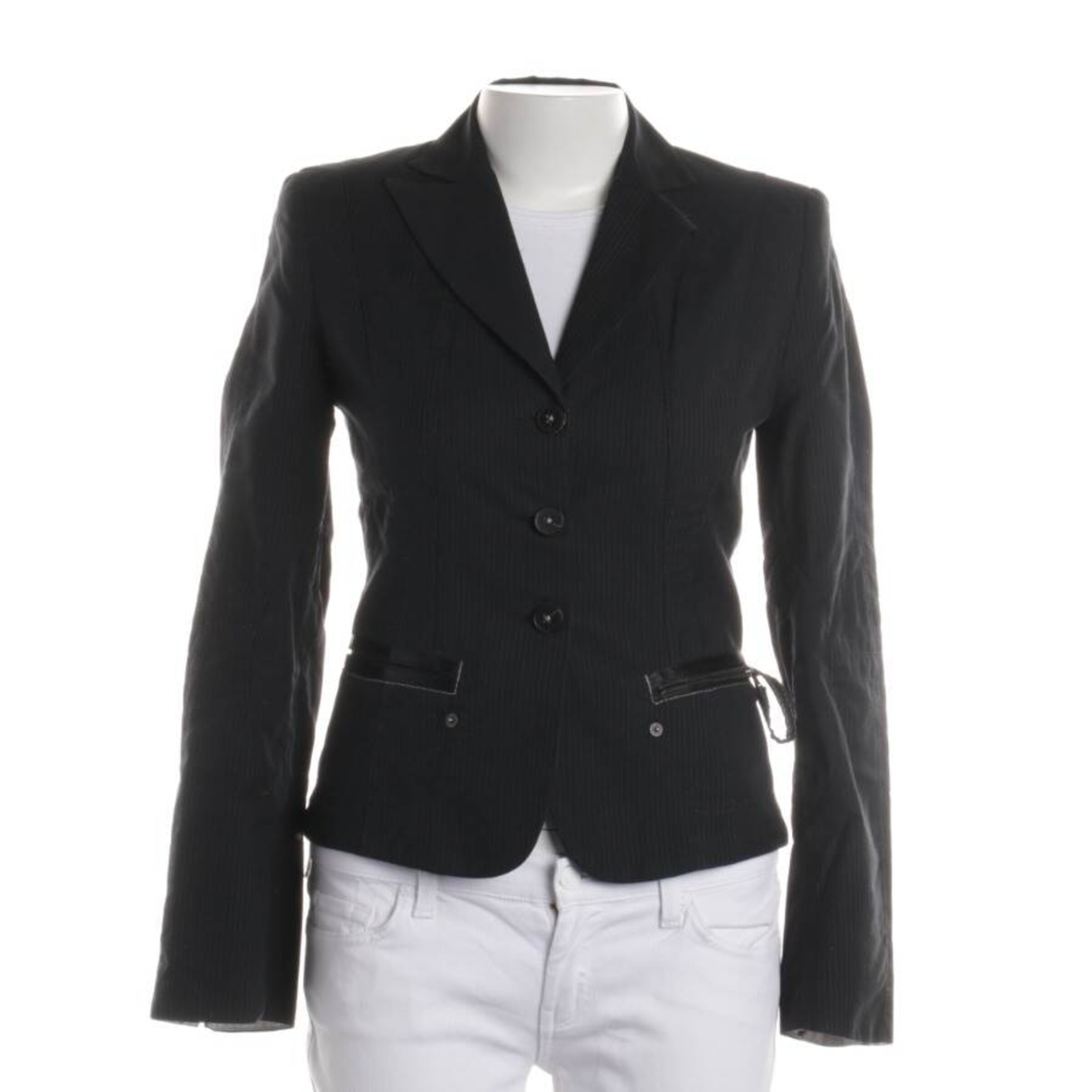 Marc Cain Blazer in XS in Black: front