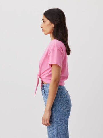 LeGer by Lena Gercke T-shirt 'Tessy' i rosa