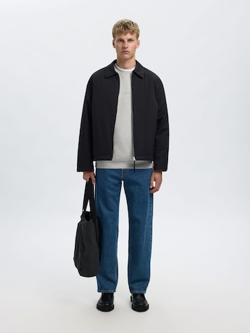 Felpa 'Hankie' di SELECTED in grigio