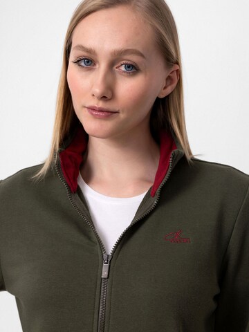 Cool Hill Zip-Up Hoodie in Green
